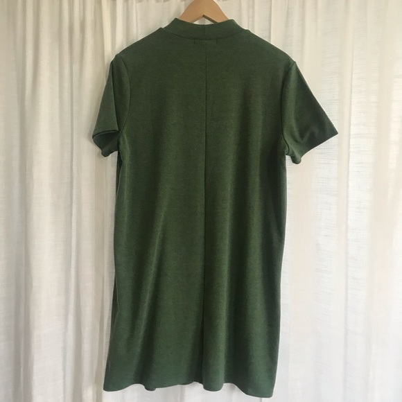 Green Militar Dress - Picture 4 of 4